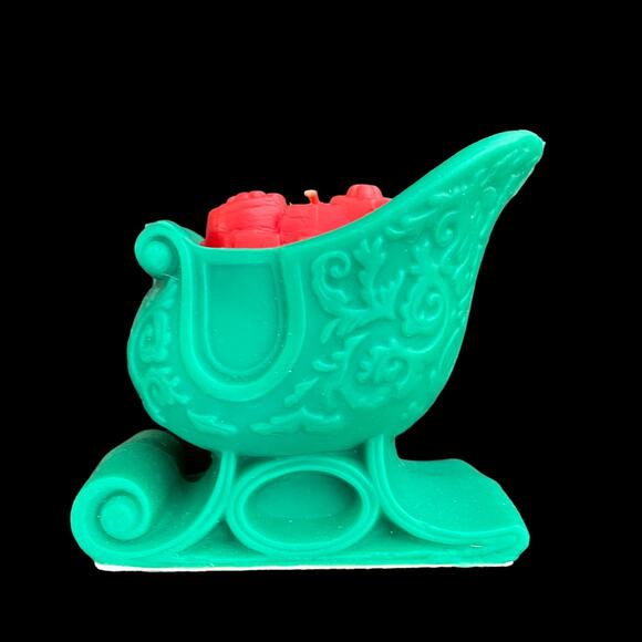 Avon Christmas Sleight Light Candle Bayberry & Box Vtg Old Stock Grannycore READ - Picture 6 of 16